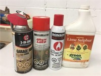 Lubricants & Gardening Type Products *Partial