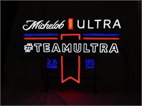 Michelob Ultra Beer Hash Tag Team Ultra LED Sign