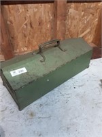 Metal Tool box - empty