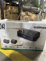 CUSIMAX Smokeless Grill, Indoor Grill Portable