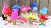 Assorted Lot of Troll Dolls