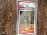 1973 topps ABA Eastern Semis PSA 6