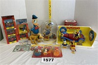 Donald Duck, Mickey, Disney Toys/Items