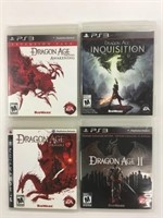 4 PS3 Dragon Age Games