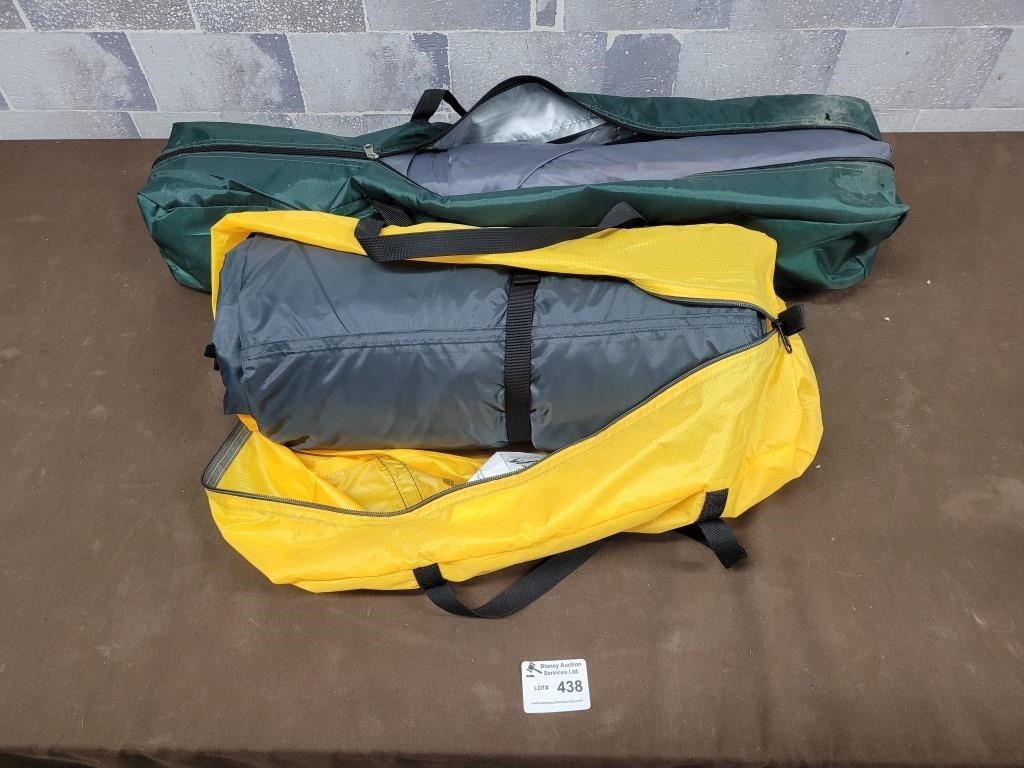 Two tents like new condition