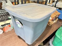 18 Gallon Storage Tote with Lid