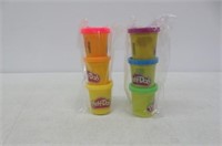 Lot of 6 Mini PlayDoh