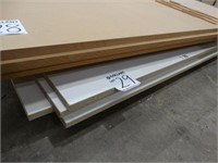 4 Sheets White Chipboard, 3570mm x 1820mm x 25mm