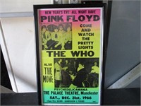 Wall Art - Pink Floyd & The Who (15" x 24")