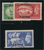 KUWAIT #99-101 USED VF