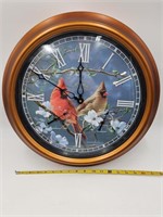 New Bradford Exchange Nature's Masterpiece Clock