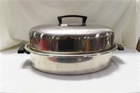 STAINLESS STEEL ROASTER 18/8 STAINLESS 18" X 13"