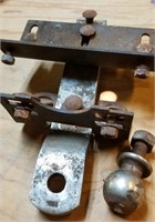 Bumper hitch with ball