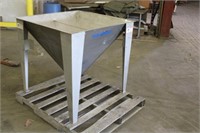 Stainless Hopper Approx. 38"x38"x36"