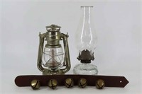 Sleigh Bells, Oil Lamp & Lantern