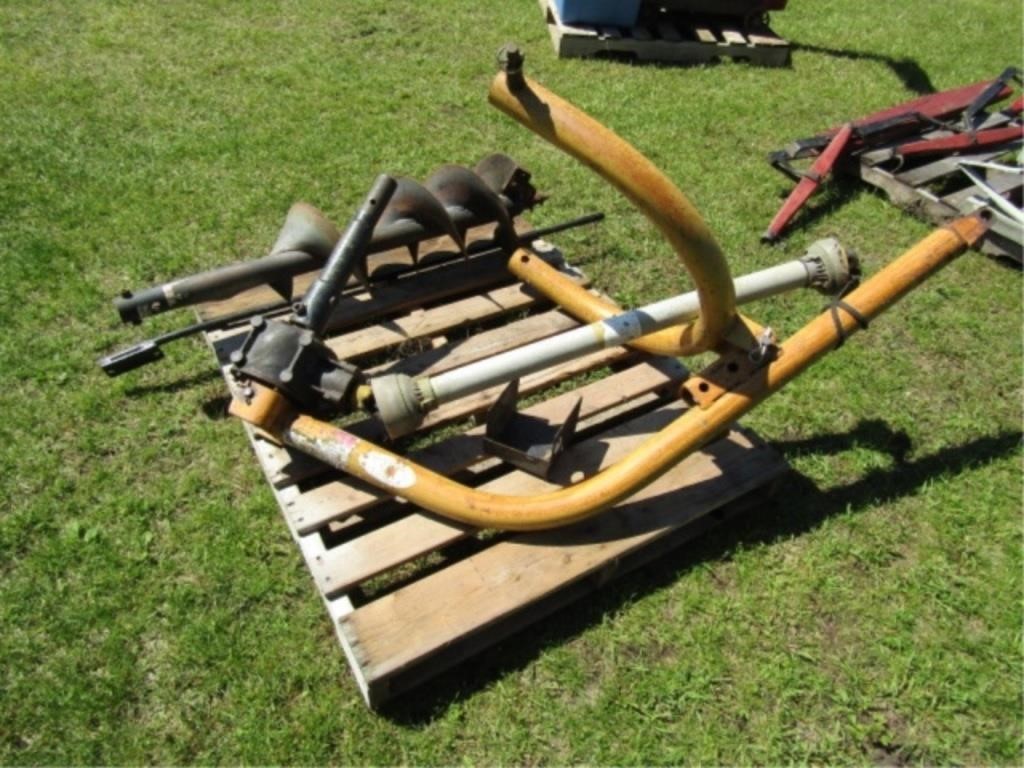 Post Hole Digger, 3pt. 540 PTO, 14in. x 36in.Auger