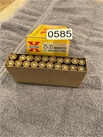 17 count- 25-35 Super X Winchester Ammo