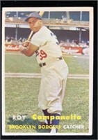 1957T #210 Roy Campanella Baseball Card
