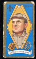 1911 T205 Gold Border  George Stone Tobacco Card