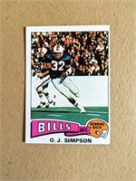 1975 Topps OJ Simpson HOFer Card #500