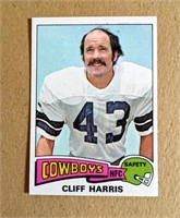 1975 Topps Cliff Harris HOFer RC Rookie Card #490