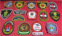 Canada Fire & Rescue Lot 15 Patches Ontario MORE