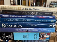 Collection of Military Coffee Table Books