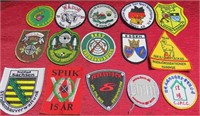 Foreign Countries Lot 15 Patches Mostly Shooting