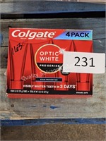2-4pk colgate optic white 3/25