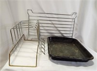 Metal Cooling Rack - Lid Sorter & Broil Pan