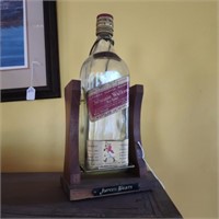 "Johnnie Walker Red Lable" Bottle & Tilter