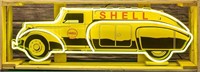 Shell Gas Truck Neon Sign In Crate