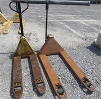(qty - 2) Non-Working Pallet Jacks-