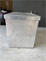 Aluminum Box  11 1/2x 9x 10 1/2 Hardware included