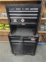 Craftsman tool box on wheels 26 and 1/2 wide 53