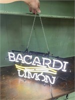 Bacardi Limon Neon Sign (Works)