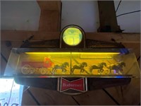 Budweiser Clydesdales Lighted Sign (Works)