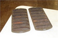 cast iron corn bread pans