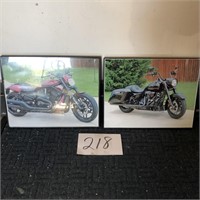 (2) Harley-Davidson Motorcycle Pictures