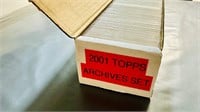 2001 Topps Archives Complete Baseball Set