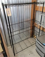 4-Shelf Metal Shelving Unit, rack only
