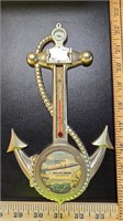 plastic Rock City Gardens anchor compass/thermomet