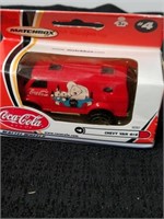 Matchbox Chevy van 4x4 collectible Coca-Cola