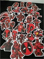 Large group of stickers