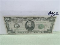1934 Series $20 Fed Res Note – VG