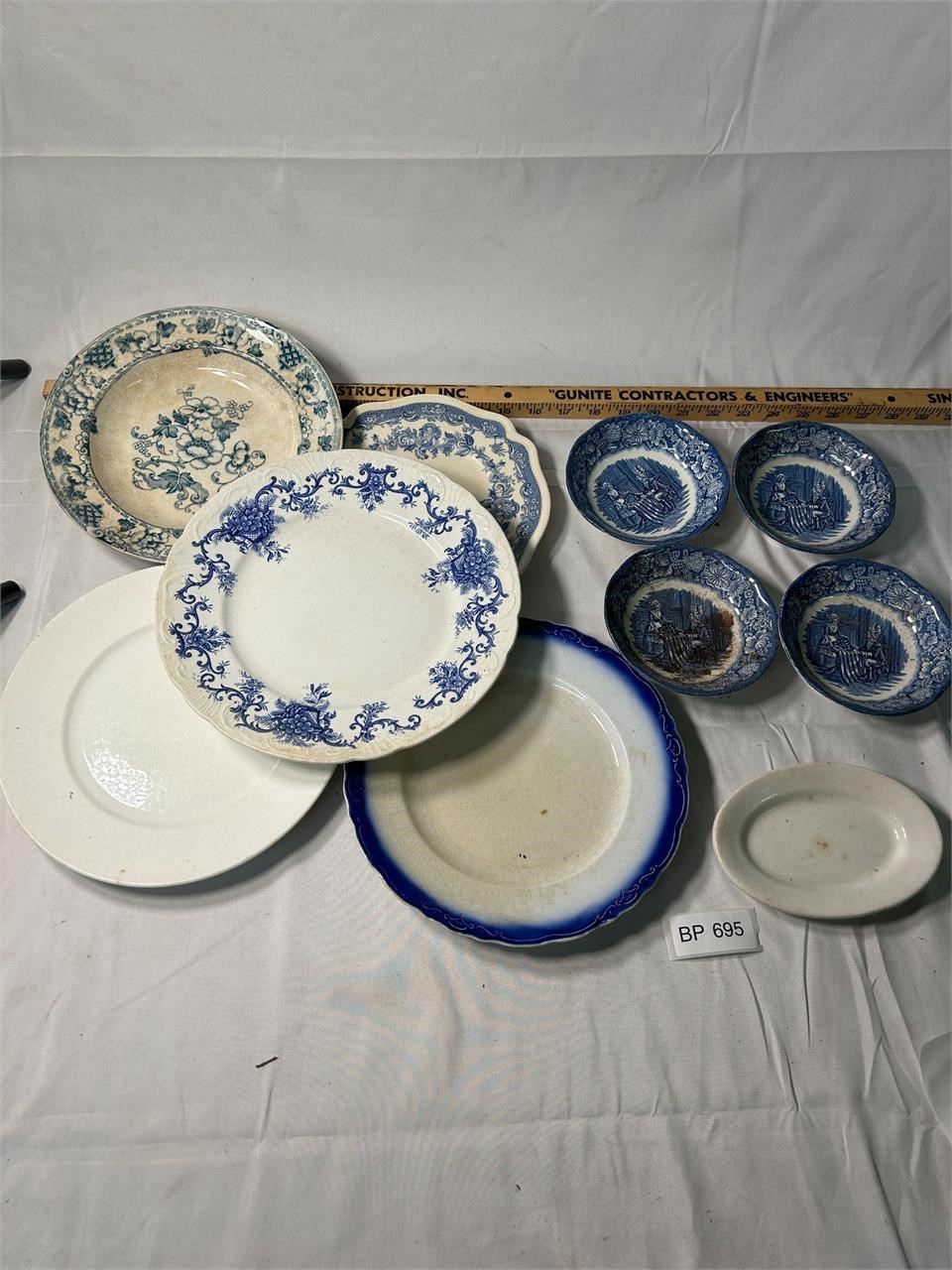 Lot of Assorted Antique Plates
