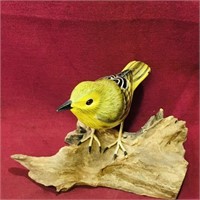 Decorative Woodcarved Bird