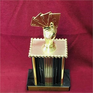 Cribbage Champion Trophy