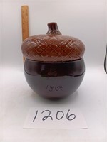 Acorn Lidded Jar