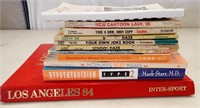 BOOKS:  LOS ANGELES '84 OLYMPICS, JOKE BOOKS